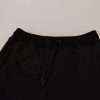 Black Jogger Women Polyester Pants - Image 7