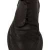 Black Leather Brogue Oxford Dress Shoes - Image 5