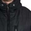Black Nylon Hooded Parka Coat Winter Jacket - Image 7