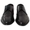 Black Leather Derby Formal Dress Men Shoes - Image 5