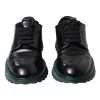 Black Leather Derby Formal Dress Shoes - Image 6