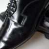Black Polished Leather Formal Dress Shoes - Image 7