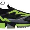 Black Yellow SORRENTO Sport Stretch Sneakers Shoes - Image 3