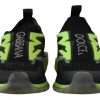 Black Yellow SORRENTO Sport Stretch Sneakers Shoes - Image 6