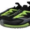 Black Yellow SORRENTO Sport Stretch Sneakers Shoes - Image 7