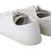 White Saint Tropez Lace Up Men Sneakers Men Shoes - Image 3