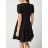 Black Polyester Women Dress - Image 2