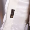 White Wool Women Coat - Image 5