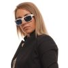 White Unisex Sunglasses - Image 4