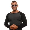 White Unisex Sunglasses - Image 5