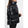 Black Polyester Jackets & Coat - Image 4