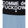 Light Blue Polyester Women Palazzo Pants - Image 4