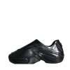 Black Foiled Rubber Toy Low Top Men Sneakers Shoes - Image 5