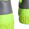 Neon Green Logo Tape Low Top Sneakers Shoes - Image 5