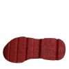 Red Leather Daymaster Low Top Sneakers Shoes - Image 6