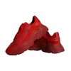 Red Leather Daymaster Low Top Sneakers Shoes - Image 7