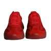 Red Leather Daymaster Low Top Sneakers Shoes - Image 2