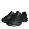Black Foiled Rubber Toy Low Top Sneakers Shoes - Image 3