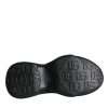 Black Foiled Rubber Toy Low Top Sneakers Shoes - Image 6
