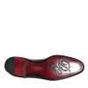 Black Calfskin Leather Derby Dress Men Shoes - Image 6