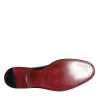 Black Calfskin Leather Derby Men Dress Shoes - Image 6