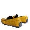 Yellow Leather Slip Mocassin Loafers Shoes - Image 4