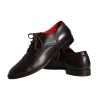 Brown Calfskin Leather Lace Up Oxford Shoes - Image 8