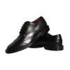 Black Leather Oxford Wingtip Formal Men Shoes - Image 8