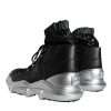 Black Nylon Galileo High Top Sneakers Shoes - Image 4