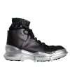 Black Nylon Galileo High Top Sneakers Shoes - Image 5