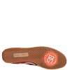 Red White Leather Logo Casual Sneakers Shoes - Image 6