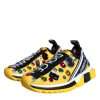 Yellow Sorrento Crystals Sneakers Womens Shoes - Image 3