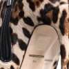 Brown Leopard Calf Fur Heels Ankle Boots Shoes - Image 7