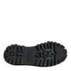 Black Leather Trekking Derby Embellished Shoes - Image 6