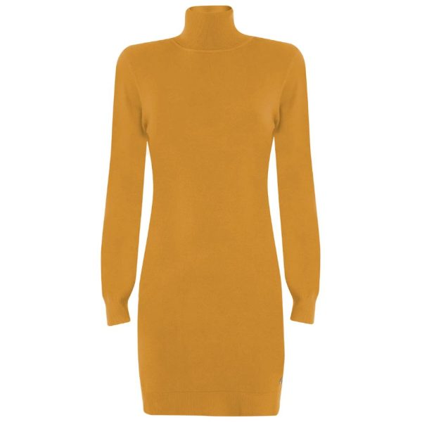 Yellow Viscose Dress