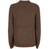 Brown Acrylic Women Sweater - Image 2