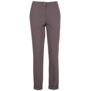 Gray Polyester Jeans & Pant