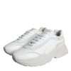 White DAYMASTER Calf Leather Sneakers Shoes - Image 3