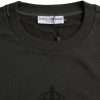Green Logo Cotton Crew Neck Pullover Sweater - Image 4