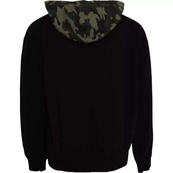 Black Camouflage Hooded Sweatshirt Sweater - Image 3