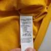 Dark Yellow Logo Cotton Round Neck T-shirt - Image 5