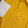 Dark Yellow Logo Cotton Round Neck T-shirt - Image 6