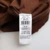Brown Color Splash Cotton Crew Neck T-shirt - Image 4