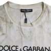 Off White Logo Cotton Crew Neck T-shirt - Image 5
