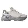 White Silver Daymaster Low Top Sneakers Shoes - Image 3