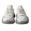 White Silver Daymaster Low Top Sneakers Shoes - Image 6