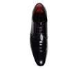 Black Patent Leather Derby Men Dress Shoes - Image 4