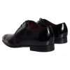 Black Patent Leather Derby Men Dress Shoes - Image 5
