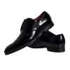 Black Patent Leather Derby Men Dress Shoes - Image 6