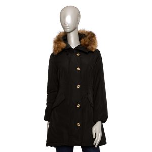 Black Polyester Women's Jacket